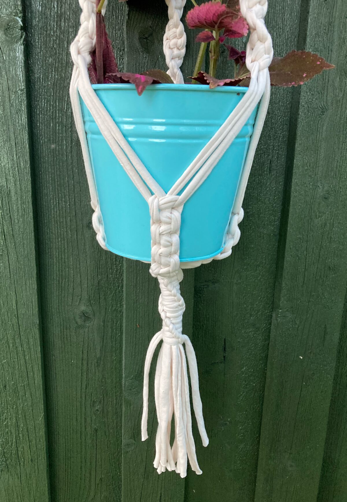 Gräddvita amplar med snurr - XL - Bild 4