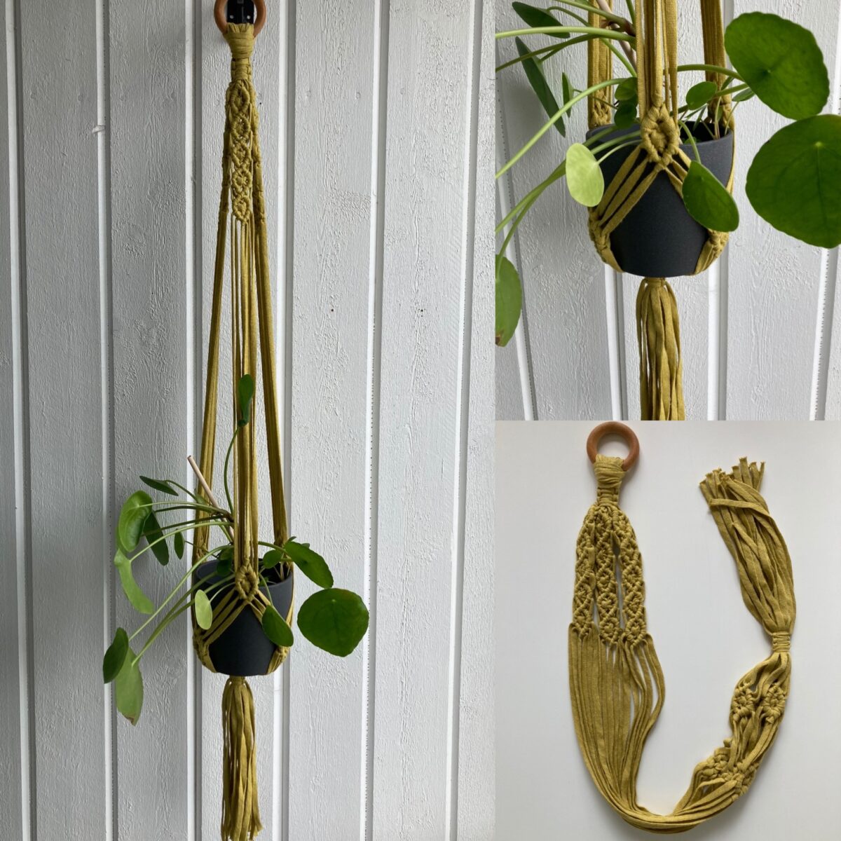 Mörkgul ampel 90 cm