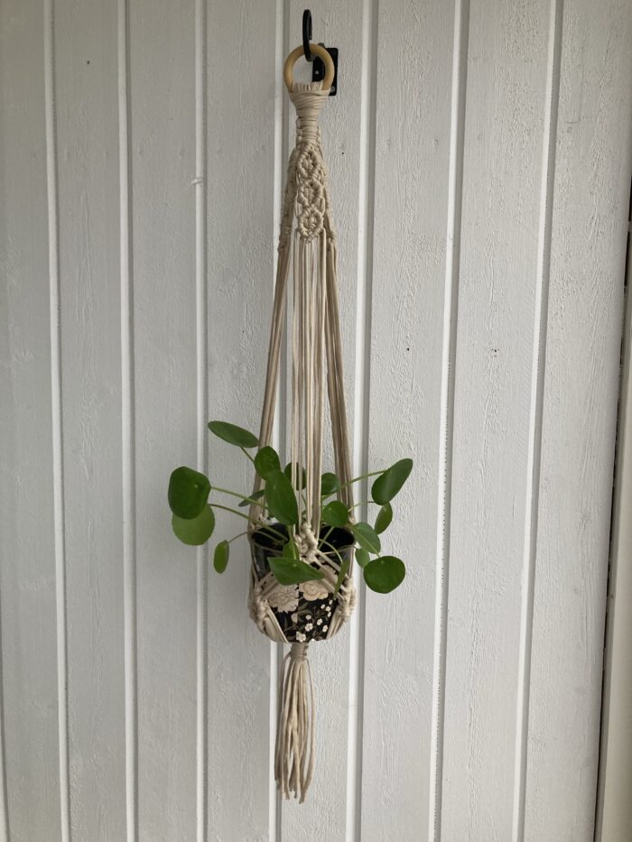 Ljust beige ampel - 95 cm