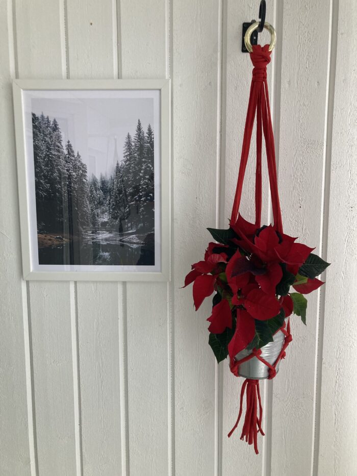 Röd ampel - 80 cm