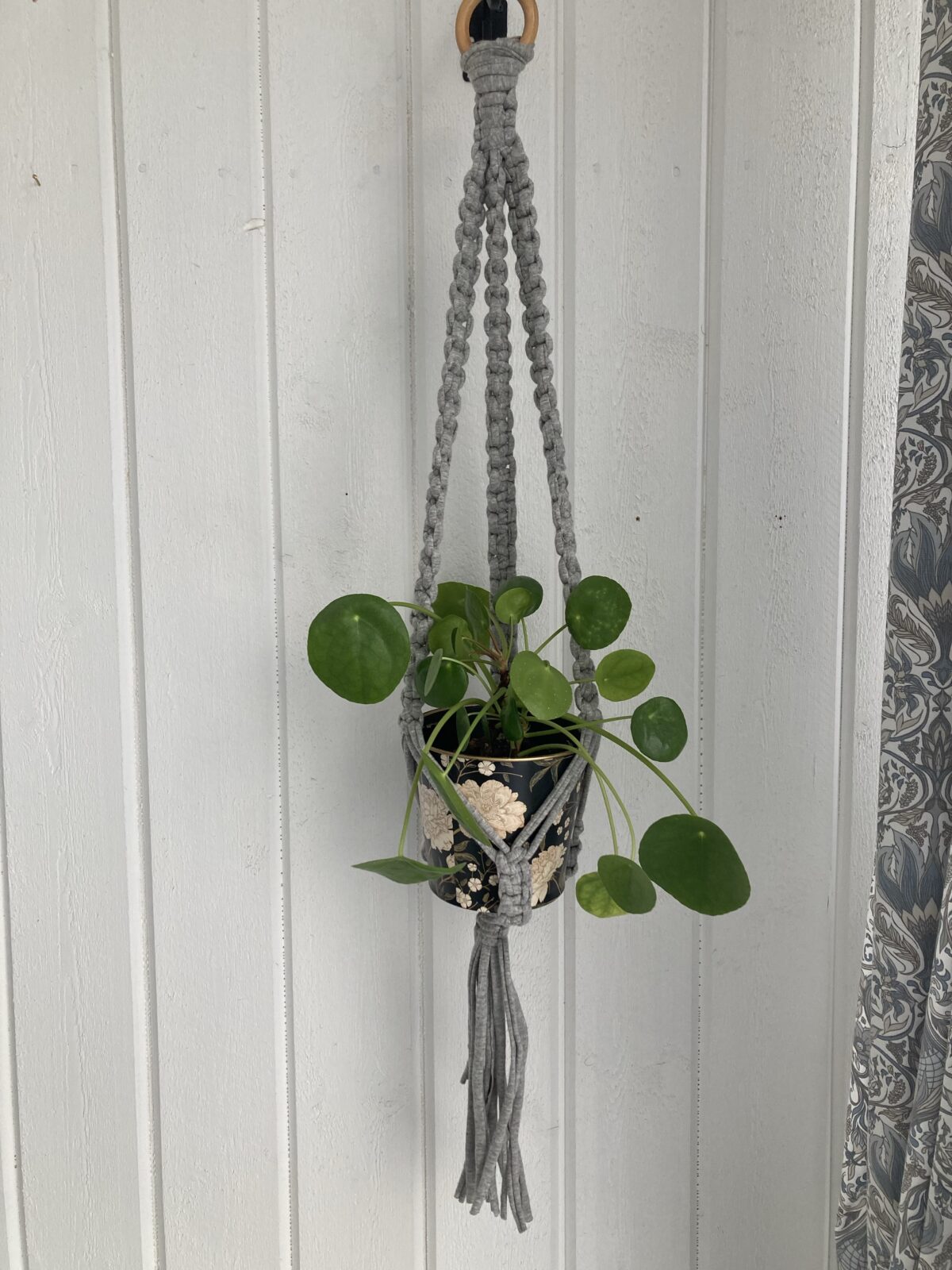 Grå ampel - 80 cm